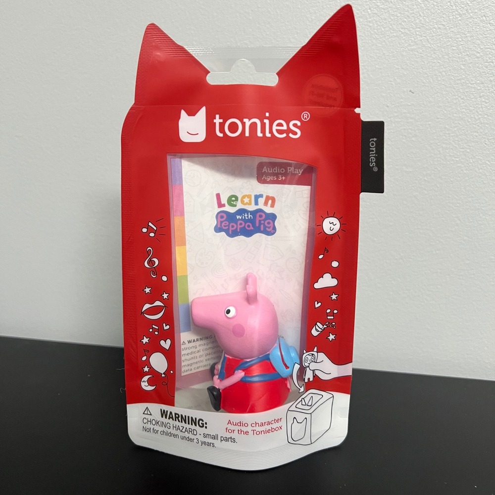 Tonies Learn with Peppa Pig Audio Character for Toniebox 11000263 New